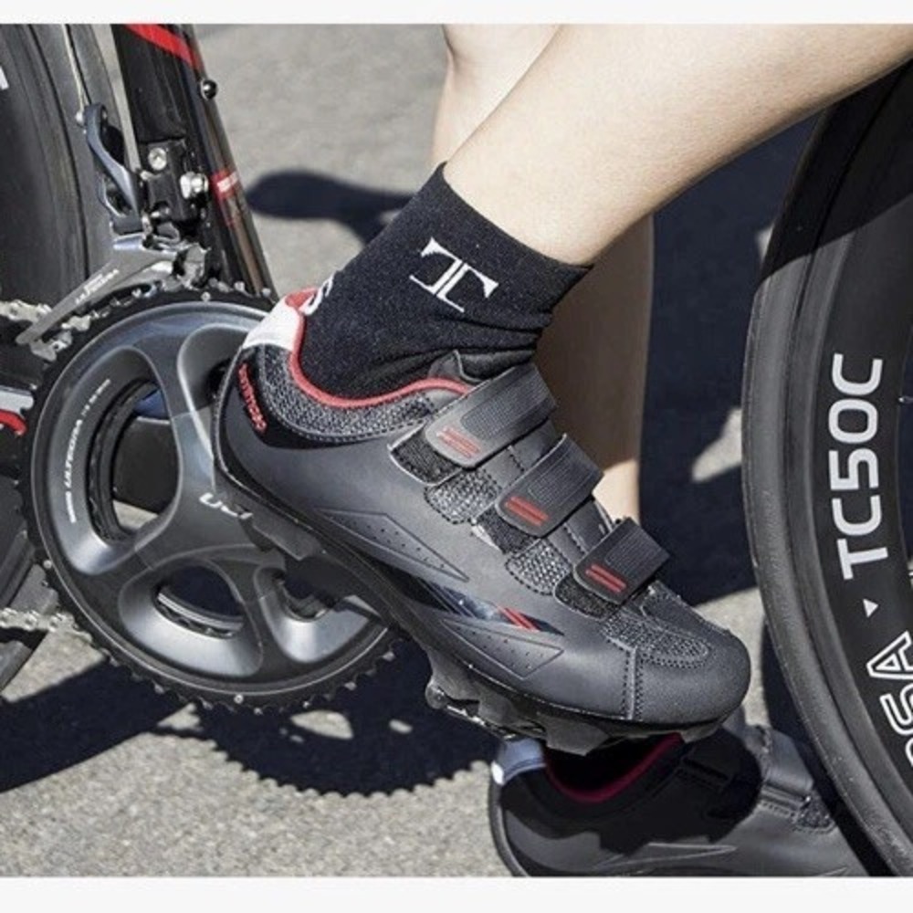Mountain Biking Cycling Clip Shoes, Straps Women's size 9(40) Tommaso Terra 100